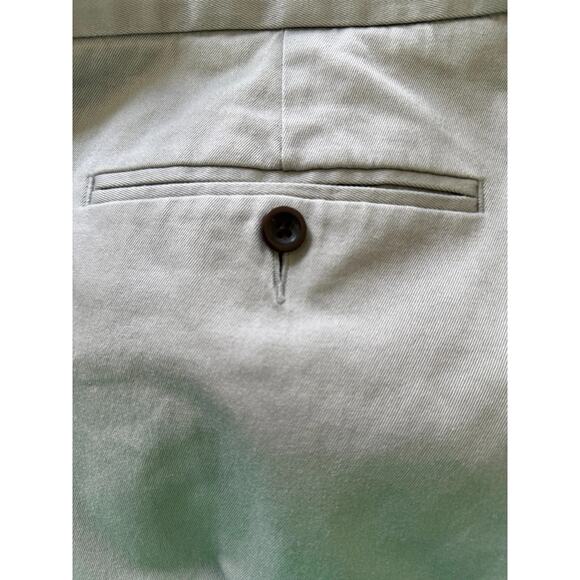 J. Crew Bowery Men’s Gray Slim Fit Stretch Chino Flat Front Cotton 36W/32L - Picture 7 of 7